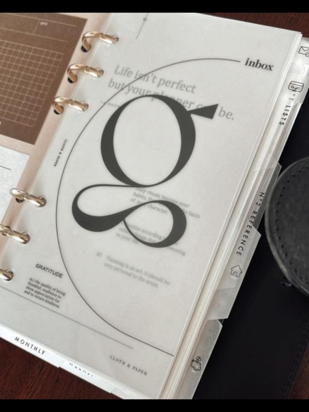 Personal Size- Cloth And Paper "G"